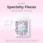 Sprinkle Pop Unicorn Sprinkle Mix| Pastel Pink Purple Blue White Sprinkles with ~10 Unicorn Wafer Paper and Gold Dragees Made in USA for Decorating Princess Birthday Cakes Cupcakes Donuts Cookies, 2oz