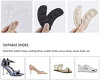 Metatarsal Pads Women,Ball of Foot Cushions for Heels,Non-Slip Foot Pads to Relief Pains All Day,Toe Pads for Heels, Shoe Gummies for Heels, Heel Pads for Stop Feet from Sliding Forward