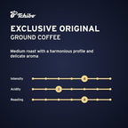 Tchibo Exclusive Coffee, Premium Ground, 8.8-Ounce Vacuum Packs (Pack of 4)