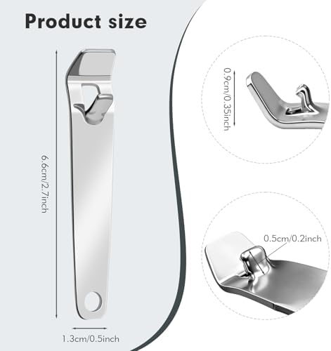 Mini Vial Opener 3-Pack, Stainless Steel Botox Vial Decapper, Vial Opener Tool Medical for Opening Oral Liquids, Pharmacy Vials and Home Use