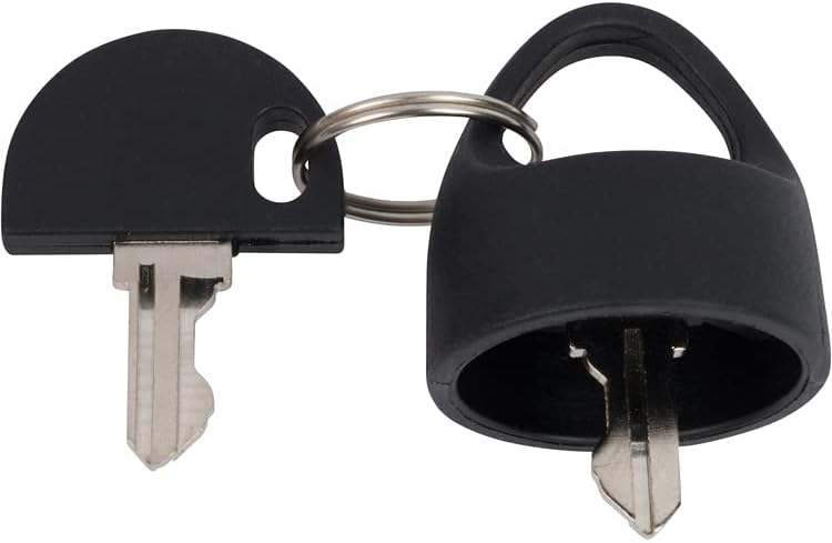 Deluxe Easy Pull Key Set for Pride Mobility Scooter - Premium Replacement Keys (Set of 2) for Pride Go-Go Sport Elite Traveller, Pride Victory, Revo, Zero Turn, Legend, GoGo Ultra LX Power Wheel Chair