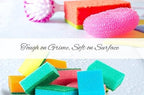 Pack of 50 Sponge Scourer Washing Up Colourful Sponges