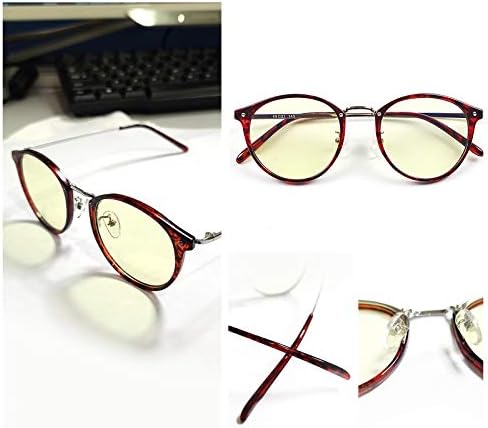 Blue Light Blocking Glasses Women/Men, Computer Gaming Glasses, Reduce Eyes Fatigue