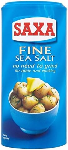 Saxa Fine Sea Salt (350g) - Pack of 2