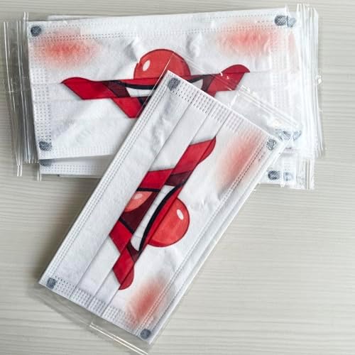 10 PCS Disposable Face Mouth Masks Funny Party Masks for Women Men