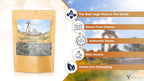 Wild Greek SAGE Dried Premium Quality - Handpicked and Air-Dried (salvia officinalis) 40g (1.41oz) in DoyPack with ZipLock for Awesome Freshness and Aroma - Mediterranean Seasoning