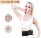 Heating Lower Back Brace Back Support Belt for Pain Relief Heated Back Brace Magnetic Therapy Waist Belt Wrap Adjustable Heating Lumbar Support for Men Women Herniated Disc Sciatica Scoliosis