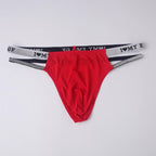 1pc Men's Thong Underwear, Soft Breathable Stretch Briefs, Comfortable Cool - One Size