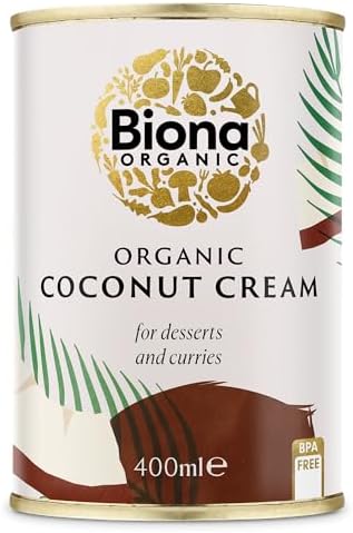 BIONA Organic Coconut Cream, 400 ML