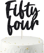 Happy 54th Birthday Cake Topper Fifty four Birthday Cake Toppers, 54th Cake Topper for Men,54 Cake Topper For Women, 54th birthday decorations,54th Birthday Cake Topper