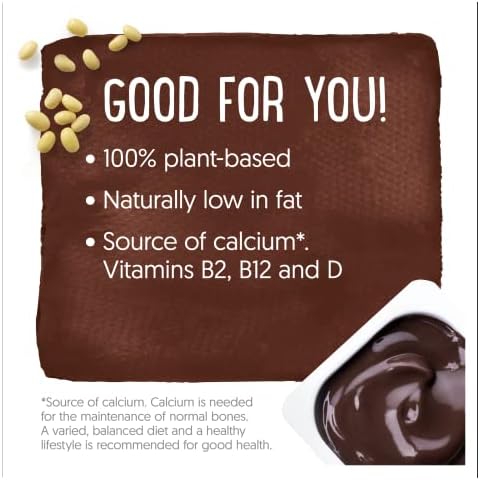 Alpro Devilishly Dark Chocolate Soya Dessert U.H.T, 500 g