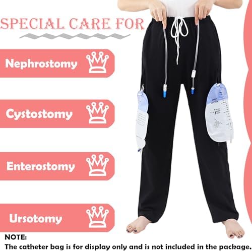 Urine Bag Pants for Elderly, Urinate Drainage Pants for Abdominal Surgeries Patient
