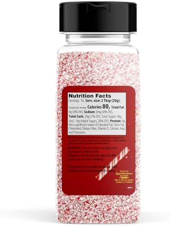 Unpretentious Crushed Peppermint Candy Pieces, 2 Cups, Cookies, Brownies & Other Treats (13.12 Ounce)