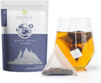 Imperial Grade White Peony Tea Bags - Bai Mu Dan (also known as Pai Mu Tan, Baimudan, Paimutan) - Fresh White Tea - Low Caffeine - High Antioxidants - 40 Count
