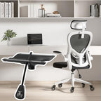 Wealrit Office Chair Tilt Base, Heavy Duty Control Lift Mechanism Black Swivel Base Plate 6.8" x 5.5" Mouting Holes Dimension Office Chair Parts Replacement