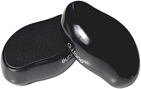 Nano Glass Foot File Callus Remover - Foot Scrubber Painless Dry and Wet Use for Hard Skin Calluses Removal (Black)