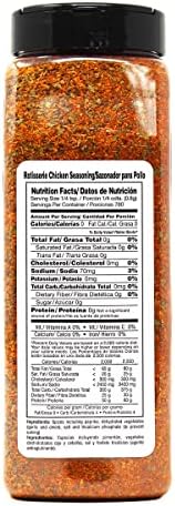 Badia Rotisserie Chicken Seasoning, 22 oz (Pack of 6) – Classic Blend for Poultry, Perfect for Roasting, Grilling & Air Frying
