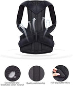Posture Corrector XS-5XL Improve Hunchback Plus Size Back Brace Men and Women Adjustable Upright Back Support Straightener Prevent Scoliosis Back Posture (Size : Medium)