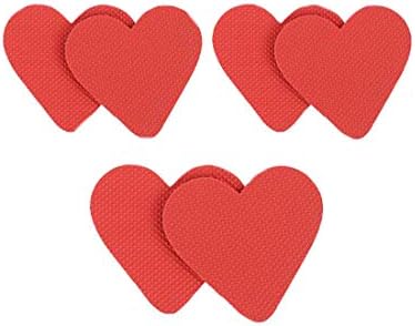 20 Pairs Heart Shape Anti Slip High Heel Shoes Sole Protector Pads Sticker Non Slip Grip Cushion Stickers