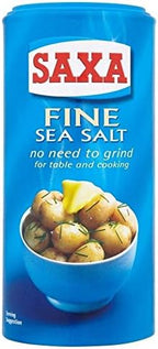 Saxa Fine Sea Salt (350g) - Pack of 6