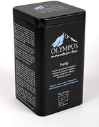 Purity OLYMPUS Mountain Tea. Organic 100% Greek Mountain Tea (Sideritis Scardica). Metal Tin Box 50 g. / 1.76 oz