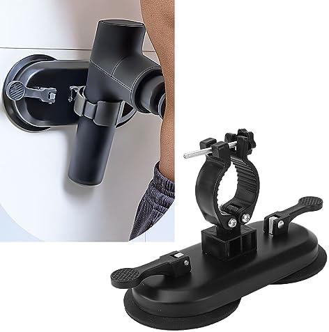 Massage Gun Holder, Hands Massage Gun Mount Holder with Vacuum Suction Cup for Back, Muscle Massage Gun Holder Wall Mount