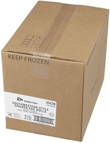 Golden Tiger Southwestern Style Egg Roll, 3 Ounce -- 72 per case.