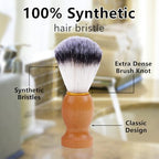 Luxury Shaving Brush for Men Wet Shave Using Cream Soap Super Strong NO Shedding Bristle Shave Brushes