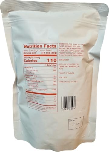 Trader Joe's Sweet & Spicy Rice Cracker Mix, Gluten Free (8 oz)