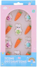 Eastron Edible Easter Bunny Carrot Sprinkles for Cakes Decorating Cupcakes Toppers for Baking, Birthday, Ice Cream, Cookies, Cake Decorations