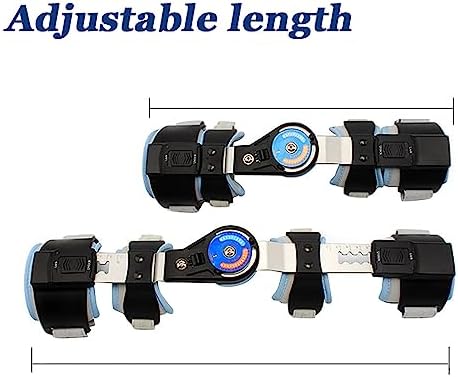 Hinged Elbow Brace ROM Support,Adjustable Elbow Splint Immobilizer, Stabilizer Splint Arm Injury Recovery Support,Shoulder Sling Stabilizer,Recovery Support After Surgery