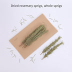 DYBOEDYO Dried Whole Rosemary Sprigs, 3.53oz(100g), 50~70 Rosemary Fresh Sprigs, Grade Dried Rosemary Sprigs for Baking & Beverages, Spices and Seasonings for Cooking Red Wine, Frying Steak, Pasta and Western Cuisine