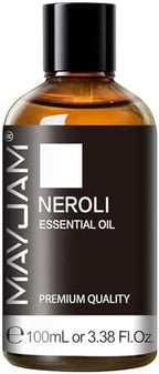 Neroli Essential Oil, MAYJAM Pure Essential Oils for Diffusers, 3.38FL.OZ/100ML Large Volume Neroli Oil with Premium Glass Dropper