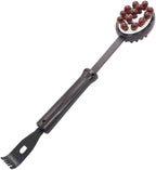 Body Massage Hammer,Telescoping Meridians Back Knock Massager,Detachable Heads Back Scratcher,Portable Gua Sha Massage Relaxing Tool
