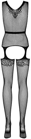 Obsessive Bodystocking F217 Black Size: XL/XXL