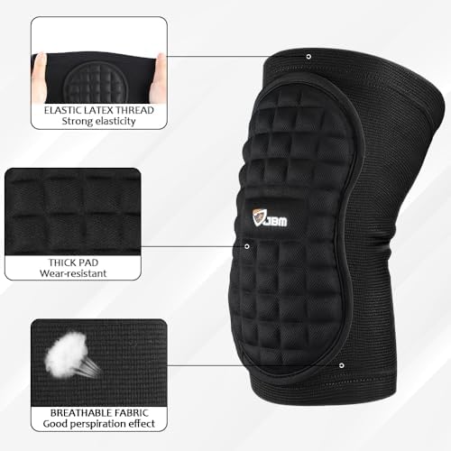 JBM Knee Brace Knee Pad for Women and Men Knee Compression Sleeve for Basketball Volleyball Tennis Running Workout Exercise