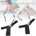 2PCS Anti Static Ankle Heel Strap for Grounding, Adjustable Anti Static Foot Grounder ESD Band Protecting Electronics Against Electric Shock