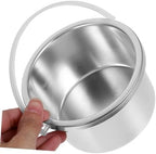 Wax Melting Pot Replacement Aluminum Inner Pot for Hair Removal Small Size Easy to Wax Machines