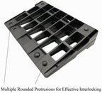 The Orthopedic Bed Wedge - Two Pack of Under-Mattress Wedges - Affordable Adjustable Base Alternative - 5 Inch Lift - Naturally Reduces Acid Reflux