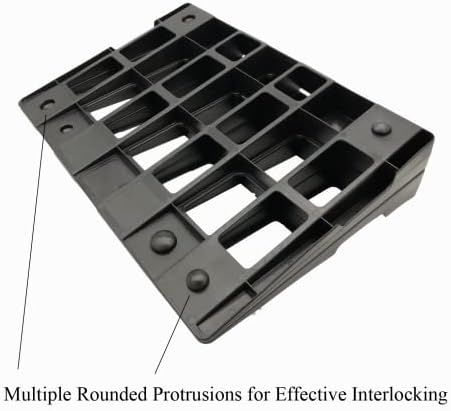 The Orthopedic Bed Wedge - Two Pack of Under-Mattress Wedges - Affordable Adjustable Base Alternative - 5 Inch Lift - Naturally Reduces Acid Reflux
