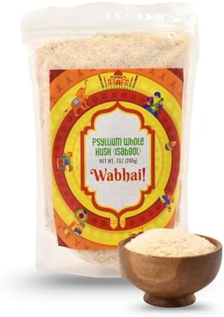 Isabgol (Psyllium Husk) for Digestive Support | All Natural | Premium High Fiber Supplement (7oz (200g))