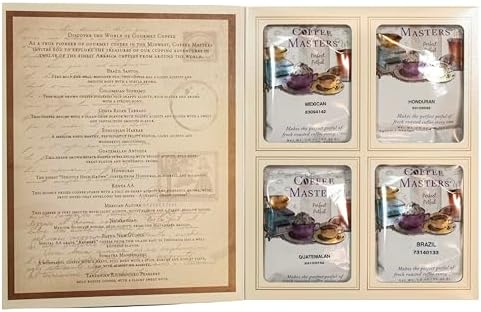 Coffee Masters Around the World in Twelve Coffees, 1.5 Ounce (Pack of 12)