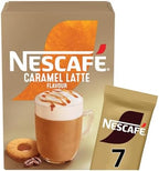 NESCAFÉ LATTE Caramel Instant Coffee Sachets x7 (Pack of 6, Total 42 Sachets)