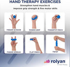 Sammons Preston Therapy Putty, Therapeutic Hand Exerciser, Theraputty for Finger and Hand Rehabilitation, Exercise Putty to Improve Hand Grip Strength, Occupational Therapy, 4 Ounce, Firm, Blue