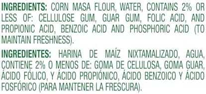 White Corn Tortillas, Gluten Free, Trans Fat Free, Bulk Soft Taco Size, 80 Count
