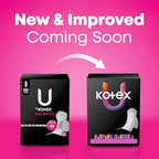 U by Kotex Balance Ultra Thin Pads with Wings, Heavy Absorbency, 96 Count (6 packs of 16) (Packaging May Vary)