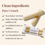 I Macoritti MAXI Breadsticks | Dip & Bread Sticks Snacks - Authentic Italian bread Snack, Grab-and-Go Convenience, Oven-Baked, Non-GMO, Zero Sugar, Preserve Free, Made in Italy - 0.49 oz, Pack of 10