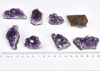 JIC Gem Amethyst Clusters Natural Raw Amethyst Geode Rock Healing Crystals Cluster Witchcraft Gemstone Specimen
