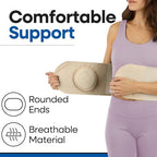 Hernia Belt for Men or Women | C Section Belly Binder & Abdominal Binder | Post Surgery & Pregnancy Tummy Tuck | Hysterectomy, Umbilical Hernia Belt Men & Women | Postpartum Belly Band Wrap (L/XL)