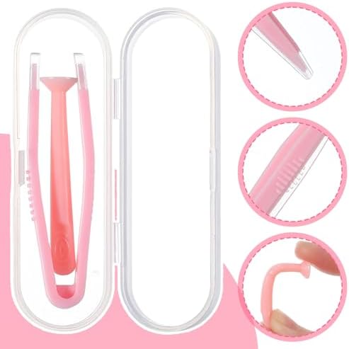 10Pcs Contact Lens Remover, Portable Contact Lenses Applicator Tool, Contacts Remover Tool with Contacts Tweezers Suction Stick Storage Case (5 Colors)